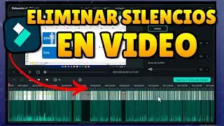 QUITA silencios automáticamente con Filmora y ahorra tiempo