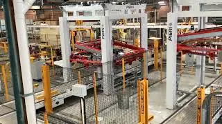 Pieri AVR 400 Ring Type Stretch Wrapper Supplied and Installed by Strap and Wrap Australia