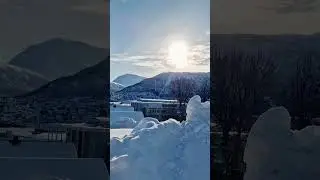 The landscapes in Norway❄️🗻, how beautiful it's, I loved it so much 😲