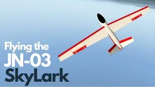 JN-03 'SkyLark' UAV in Planemaker/X-Plane 11