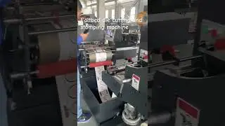 WJMQ-350 flatbed diesel cutting and stamping machine #diecuttingmachine #machine #factory #stamping