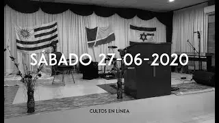 CULTO SÁBADO 27-6-2020