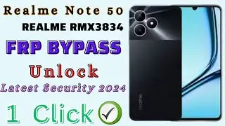 Realme Note 50 RMX3834 FRP Bypass | Android 13 | Realme RMX3834 FRP Google Account Unlock 2024 #frp