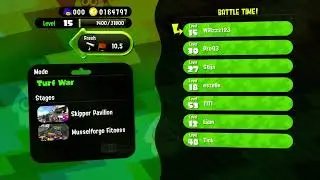 This happened in Splatoon 2, for some odd reason…