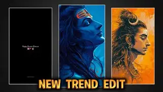 Sawan Lyrics Video Editing | Instgram Viral Mahadev Video Kaise Banaye