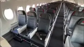 AIR CANADA A220-300 NEW empty full walkthrough and cockpit tour