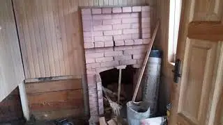 Baths parade (part 2 , 3 ). Lifted old floor was dismantled peck. Made formwork.