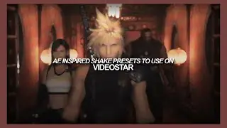 ae inspired shake presets on videostar!