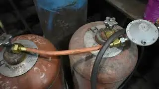 Перевод банной печи на газ