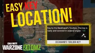 Deckhand's Toolbox key LOCATION GUIDE | Call of Duty Warzone 2.0 DMZ