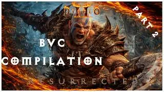 D2R PvP - Barbarian Compilation | Epic Part 2/2