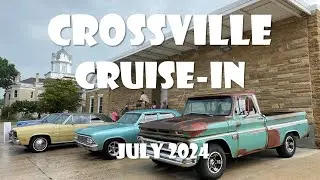 CAR SHOW – Crossville Cruise-In – Crossville, Tennessee – July 2024 – Hot Rods & Classic Cars