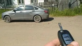 Лада Веста. Доработка, открытие багажника.