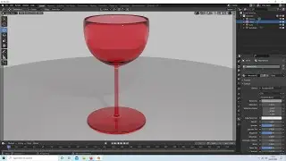 Blender 3 Tutorial: How To Make A Simple Wine Glass Using A Curve.