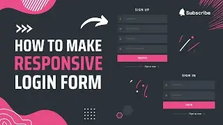 Creating a Beautiful and Responsive Login Form with HTML, CSS, and JS