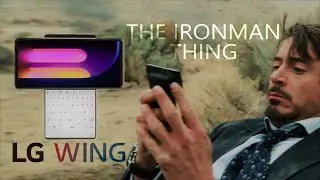LG WING, THE IRON MAN THING FROM YEAR 2008.