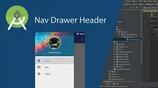 Customize Navigation Drawer Header in Android Studio