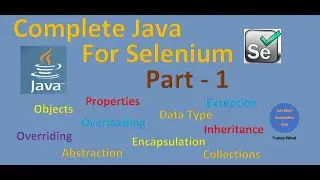 Complete Java for Selenium Automation Part - 1