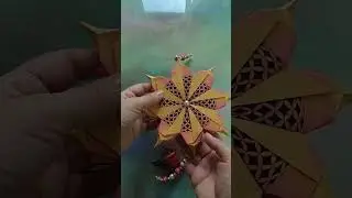 MÓBILE DE ORIGAMI - MANDALA YASUKO COM TSURU #diy #decoradoresdobrasil #decora