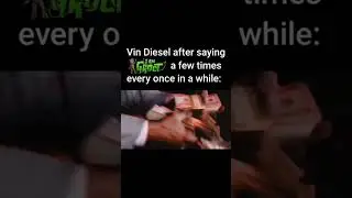 I am Groot Vin Diesel meme 