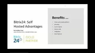 Bitrix24 Self Hosted Advantages Webinar (August 2021)