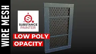 BLENDER TIP: WIRE MESH (IN SUBSTANCE PAINTER)