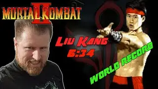 WORLD RECORD - Crazy Mortal Kombat II Speedrun with Liu Kang [INSANE]