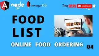 Angular 15 Food Order project from scratch, Food List using model in Angular 🔥