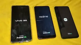 3 android mobile phone reboot speed test / guess who win the reboot speed test vivo, realme