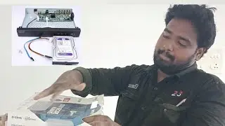 How to install a hard disk  in NVR?