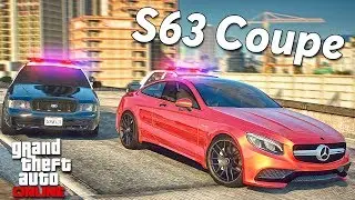 УСТРОИЛИ ПОГОНЮ ЗА S63 Coupe / ПОГОНИ В ГТА 5 ОНЛАЙН