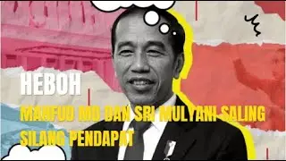 Heboh,Mahfud MD dan Sri Mulyani Silang Pendapat Soal Rp300 Triliun