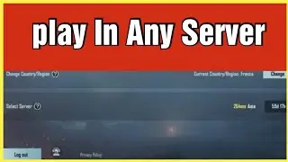 How To Change Server In Pubg Mobile | 2 ways to Change Your Server