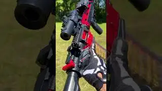 3D Printed Nerf Gun vs. Real Nerf Gun  
