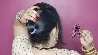 Simple 🥰 Hairstyle For College For Everyday / Beautiful Juda Hairstyle For Ladies / Easy Hairstyles