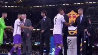 Final UEFA champions 2017 ceremony real madrid