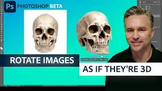 Photoshop Beta: Rotate an Image as if it's 3D