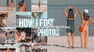 HOW I EDIT MY INSTAGRAM PHOTOS (Warm and SkyBlue Theme) + Lightroom Tutorial | Leez Pilapil