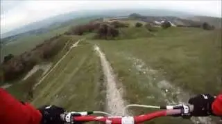South Downs Mountain Biking speed run