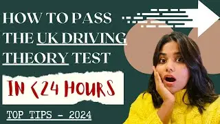 24-Hour Challenge: How to Pass UK Driving Theory Test First Time - UK Tips 2024