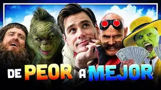 Las 33 PELÍCULAS de JIM CARREY: De PEOR a MEJOR | 
