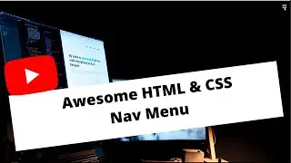Animated navigation menu Pure HTML & CSS (2020)