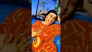 Somali Hijab beauty in the pool