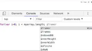 Looping Through an Array in JavaScript