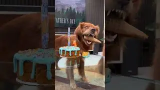 Good vs Bad Dog Cake Patience Challenge! 🎂 #goldenretriever #goldendoodle #patiencechallenge