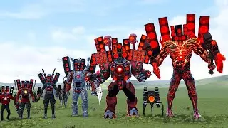 EVOLUTION OF ALL VERSIONS TITAN SPEAKERMAN! - Skibidi Toilet In Garry's Mod