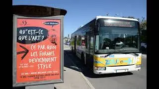 Présentation de l'exposition urbaine 