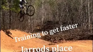 Training to get faster at Jarrod’s place #dh #mtb