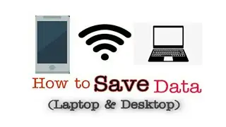How to save Data in Windows 10 | How to save Mobile Data when connect to PC