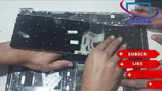 Replace a Welded-in Keyboard || Laptop Keyboard Plastic Rivets || Keyboard Replacement Procedure